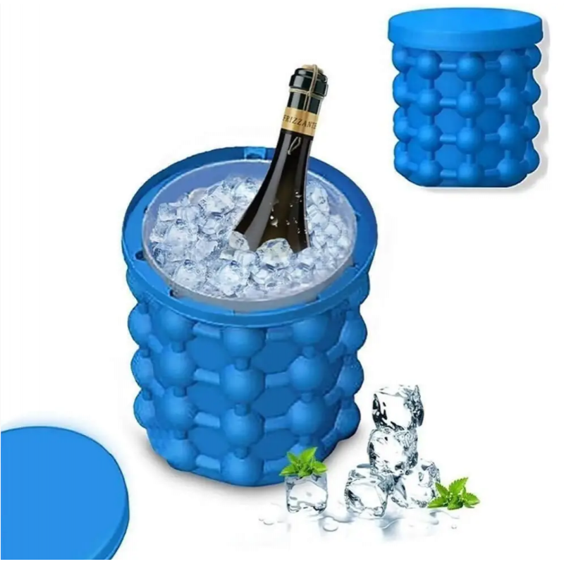 LED Силіконова форма для льоду Ice Cube Maker Genie 50*50 см (60)