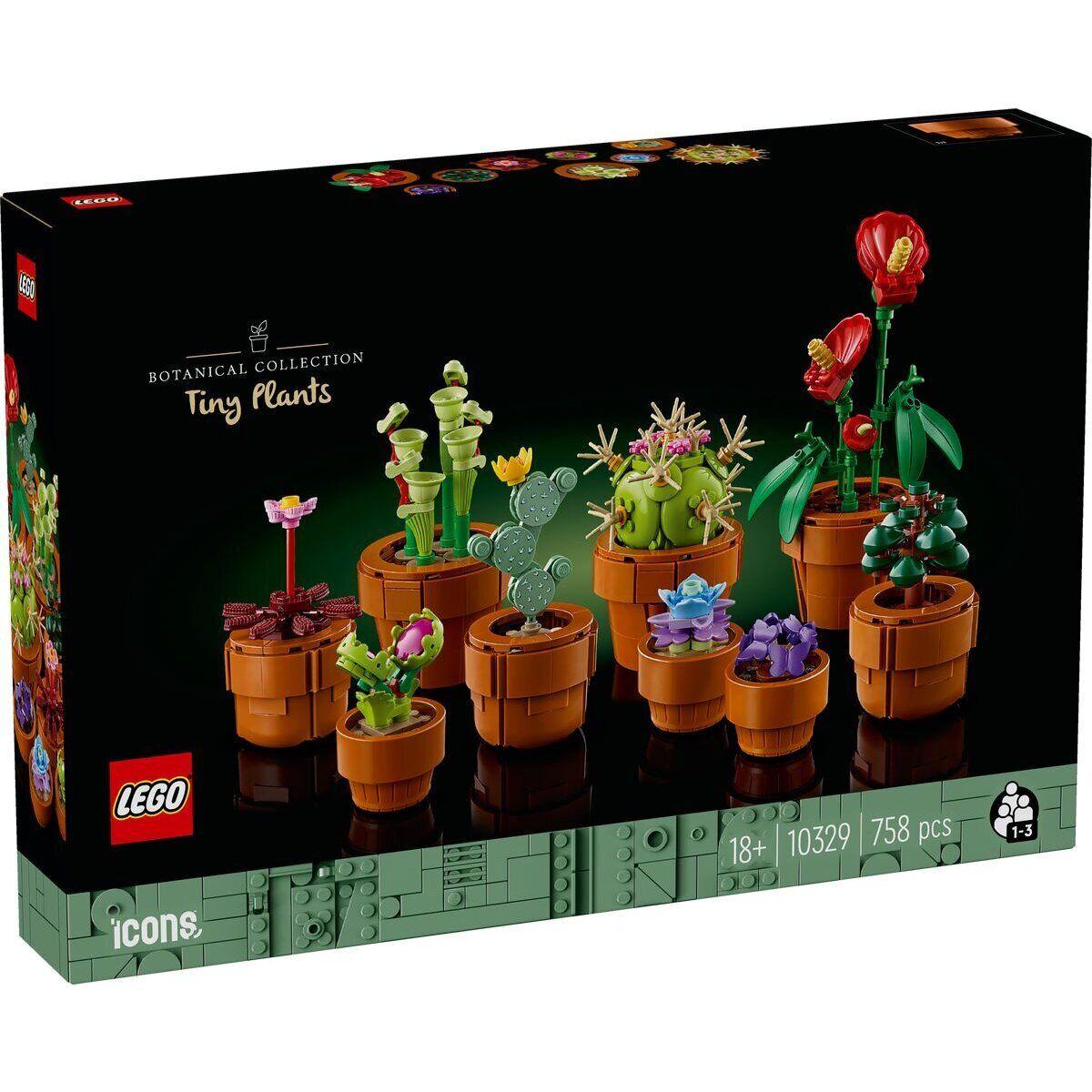 Lego Icons Мініатюрні рослини 10329, фото 1