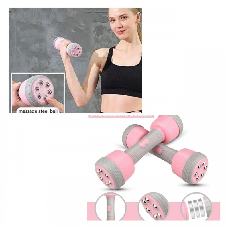 Масажор-Тренажер ГАНТЕЛІ для тіла Multifuntional massage dumbbells NEW (Код _17494-31) (12)