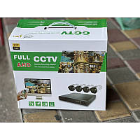 Набор Видеонаблюдения DVR KIT 7004 AHD 4ch Gibrid (6)