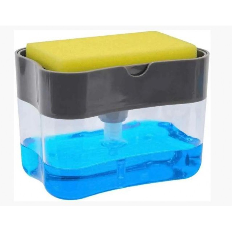 Натискний дозатор диспенсер для мийного засобу з місцем для губки Sponge Caddy (100)