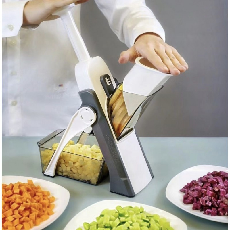 Овочерізка Мультислайсер-тертка для овочів Delimano Brava Spring Slicer (24)