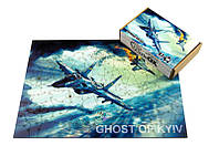 Фигурный деревянный пазл "Призрак Киева" А3 PuzA3-01204 PuzzleOK
