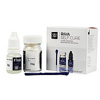 Riva Self Cure (Рива Селф Кюр), Упак.: 15г+8мл, цвет: A2 - Пломбировочный материал, стеклоиономерный (SDI