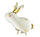 Куля фольгована "Білий зайчик" 79х55 см (Китай) в пакуванні, фото 2