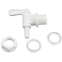 Кран для бродильних ємностей 24 мм під трубку 10 мм