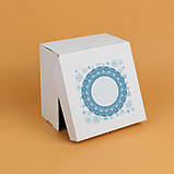 Новорічні Коробки універсальні 200*200*100 Різдвяна коробка для подарунків Зимова, фото 3