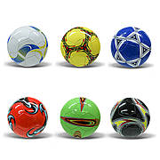 М'яч футбольний  арт. FB2334 (100шт) №5, PVC 270 грам, 6 mix
