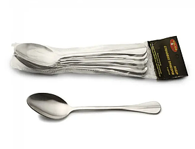 Набір столових ложок "Ребро" 6 шт. 7461