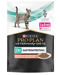 Вологий корм Pro Plan VD EN Gastrointestinal (для котів при розладах травлення з лососем) 85г.