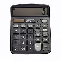 Калькулятор ASSISTANT AC-2312 чорний (138х103х27мм)