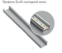 Алюминиевый профиль GLAX MINI накладной 2м