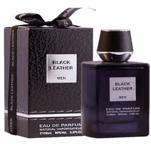 Парфумована вода Fragrance World Black Leather Men для чоловіків — edp 100 ml