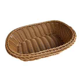 Плетений кошик Helios для хліба овальний коричневий 28х21х8см 7313