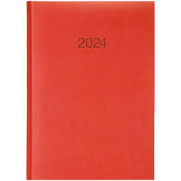Тижневик Brunnen датований 2024 Torino Trend кишеньковий A6 10х14 см 184 сторінки Корал (73-736 38 244)