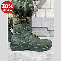 Тактические демисезонные ботинки милитари VANEDA oliva, Спецобувь, Мужская военная защитная обувь, Берцы ВСУ