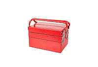 Ящик для інструментів MASTERTOOL металевий 330 мм 3 яруси/5 відділень 79-3305