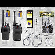 Рація арт. JL111-17 (72шт/2) батар. наручники, пакет 27 * 17,6 см