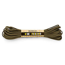 M-Tac паракорд 550 type III Army Green 15м