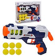 Бластер іграшка   648-86  стріляє поролоновими снарядами,поролон. кульки, короб 23,5*6,3*29см