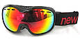 Маска гірськолижна New Balance Infinite Red & Black Cat 3 (+ змінні лінзи), фото 3