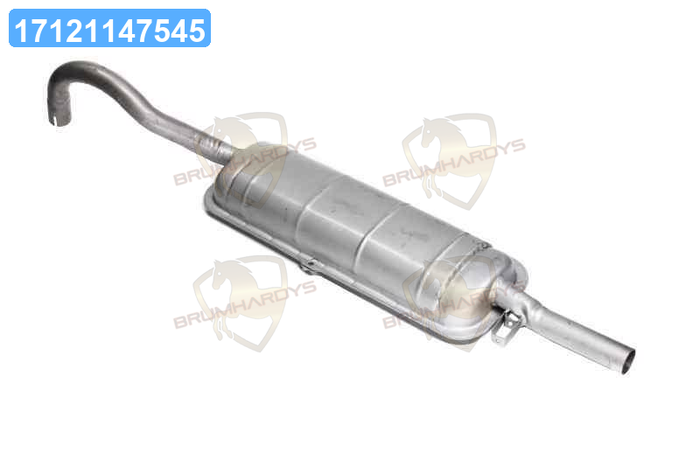 Глушитель ВАЗ 2101,-07 (э) (пр-во ТМК) 2101-1201005 UA22 (ID#1912845178 ...