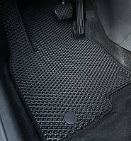 Коврики EVA на BMW 5 G30 (2017--) Черные. Полный комплект