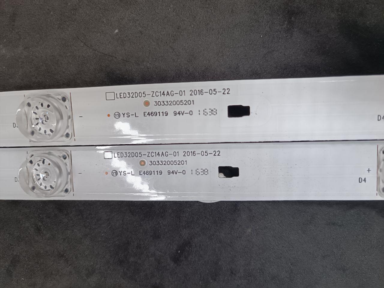 LED підсвітка led32d05-zc14ag-01 для телевізора Kivi 32HX10S Smart, фото 1