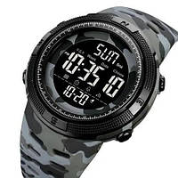 Тактические часы SKMEI 2070CMGY | Часы армейские скмей | Часы наручные WI-884 электронные тактические