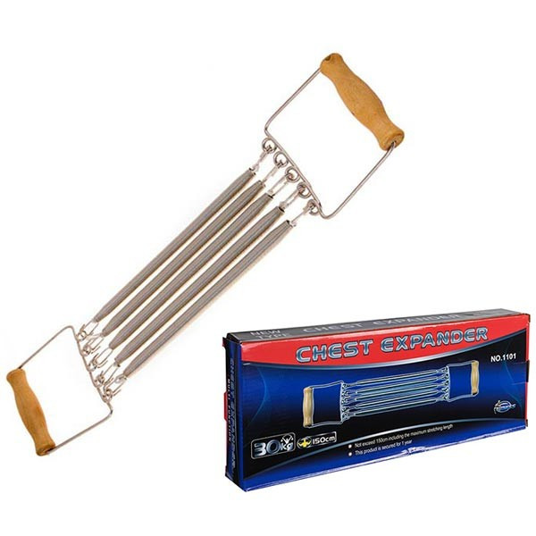 Еспандер плечовий, метал, 5 пружин