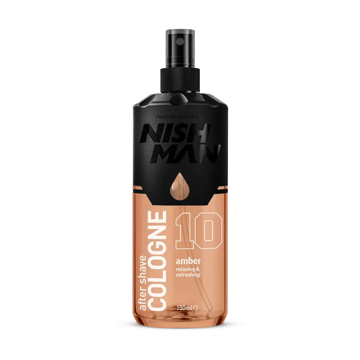 Одеколон після гоління Nishman №10 Amber After Shave Cologne 150мл
