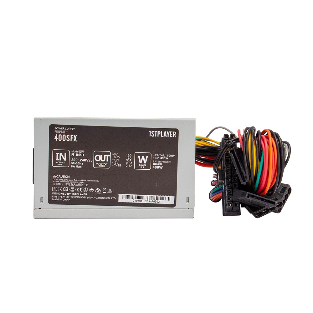 Блок живлення 1stPlayer PS-400SFX APFC (C1-SFX-400-SV-EU) 400W bulk, фото 1