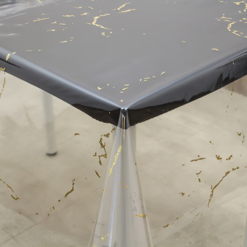 Прозорий силікон з голограмним з малюнком арт.17-А