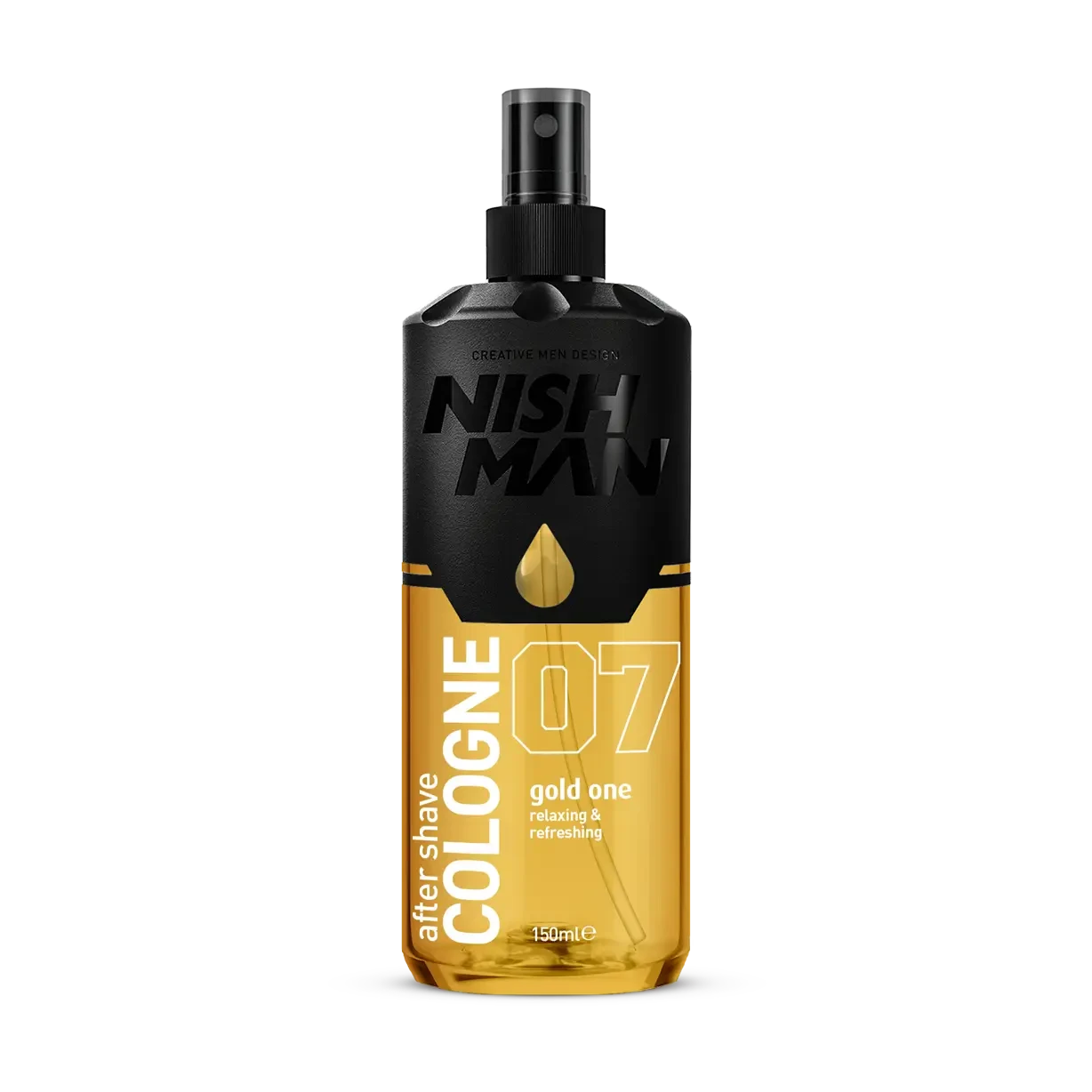 Одеколон після гоління Nishman №7 Gold One After Shave Cologne 150мл