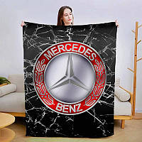 Плед 3D Mercedes-Benz RED 2963_A 13446 160х200 см FD-13446 vh