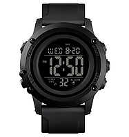 Мужские спортивные часы Skmei 1506 Черный с черным