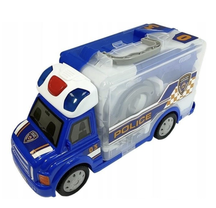 Ігровий дитячий поліцейський набір у кейс-машинці Limo Toy для дітей від 3х років.