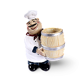 Статуетка декоративна MVM MY HOME Кухар (DH-ST-02-1 WHITE)