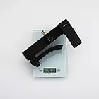 Набір вушова система 3 в 1 з тропічним душем і змішувачем на умивальник G2407-6-1 чорна квадратна, фото 7