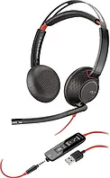 Профессиональная гарнитура науишники Plantronics Blackwire C5220T