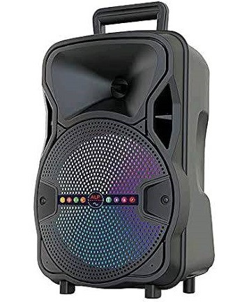 ALP-804 8" Бездротова портативна bluetooth колонка — валіза з караоке