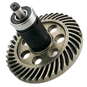 Шестерня з валом і підшипниками для ланцюгової електропили Клевер, Craft, Лідер, Gardena, Інтертул, Татра