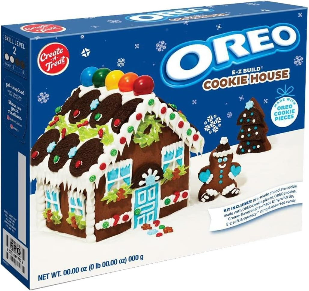 Пряниковий будиночок Create-A-Treat Oreo E-Z Build Medium Cookie House Kit 752g