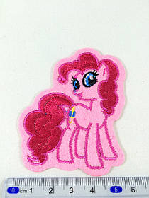 Нашивка поні Пінкі Пай 60х70 мм