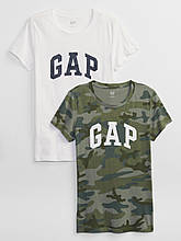 Набір жіночих футболок GAP з логотипом оригінал