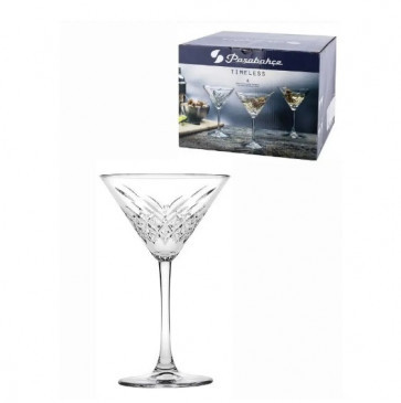 Набір келихів для мартіні Timeless 4шт 230мл Pasabahce 440176, фото 1