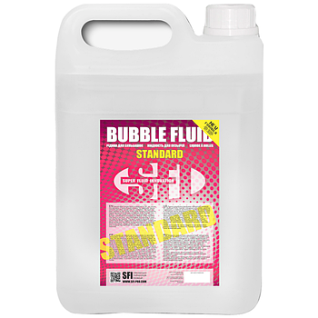 Рідина для мильних бульбашок SFI Bubble Standard 5 л (X-181)