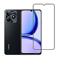 Защитное стекло для Realme C53 на экран 5д HQ защитное стекло на телефон реалми с53 черное hqg