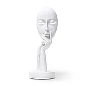 Статуетка декоративна MVM MY HOME Маска Біла (DH-ST-03 WHITE)