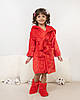 Халат дитячій махровий Червоний, фото 2